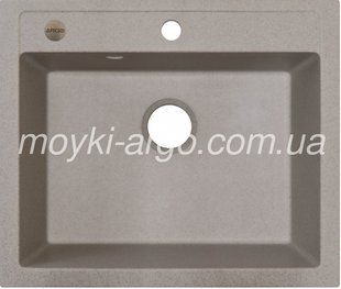 Гранітна мийка Argo Cubo terra 1047 фото