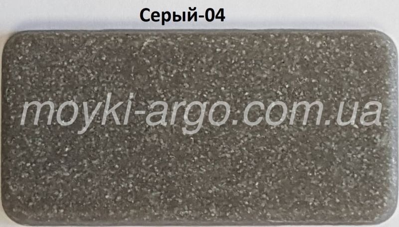 ​Гранітна мийка Argo Duet сіра 1259 фото