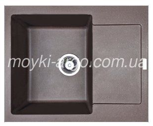 Гранітна мийка Argo Vesta mini коричнева 1413 фото