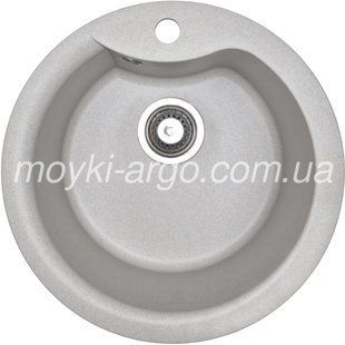 Гранітна мийка Argo Round 485 avena 1320 фото