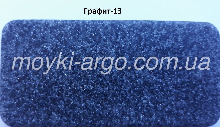 Гранітна мийка Argo West графіт 1421 фото