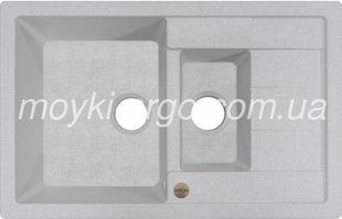 Гранітна мийка Argo Stela Plus old stone 1018 фото