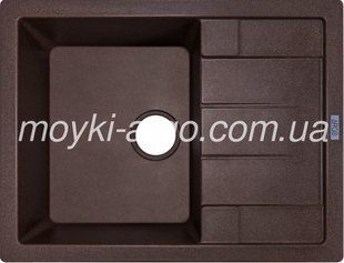 Гранітна мийка Argo Stela коричнева 1025 фото