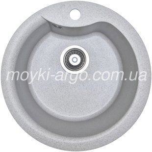 Гранітна мийка Argo Round 485 terra 1395 фото