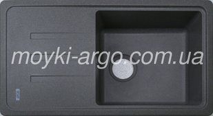 Гранітна мийка Argo Carina the big сіра 1198 фото