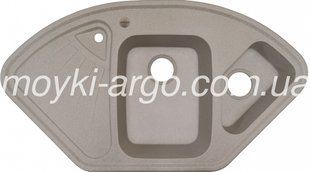 Гранітна мийка Argo Trapezio terra 1094 фото